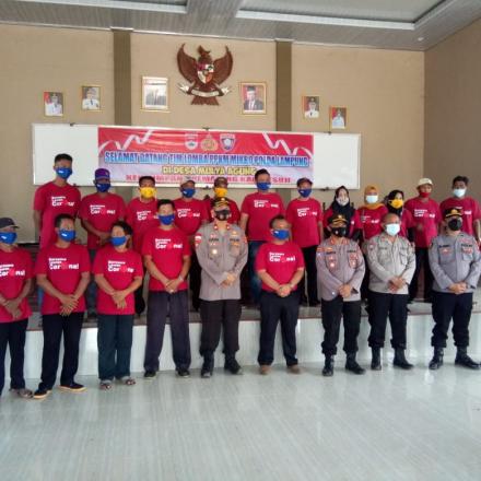 Desa Mulya Agung Wakili Mesuji Dalam Lomba PPKM Mikro Tingkat Polda Lampung